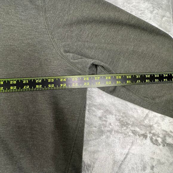 Eddie Bauer Olive Green Pullover Quarter-zip Sweatshirt Size XL - Picture 5 of 6